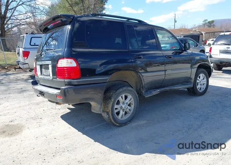 2004 Lexus Lx 470 z USA, uszkodzony, nr VIN JTJHT00W543548348